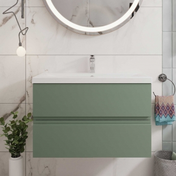 Hudson Reed Urban 800mm 2-Drawer Wall Hung Vanity Unit