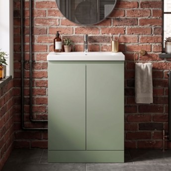 Hudson Reed Urban 600mm 2-Door Floor Standing Vanity Unit | Product Image