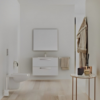 Ideal Standard Bathroom Mirror with Ambient Light and Anti-Steam 700mm H x 800mm W