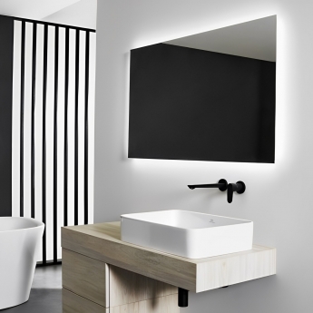 Ideal Standard Bathroom Mirror with Ambient Light and Anti-Steam 700mm H x 1200mm W