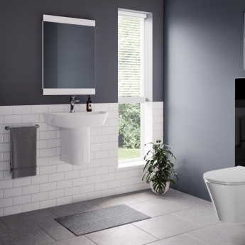 Ideal Standard Bathroom Mirror with Sensor Light and Anti-Steam 700mm H x 500mm W