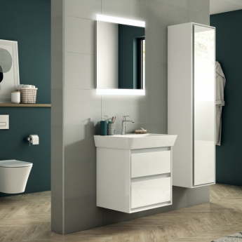 Ideal Standard Bathroom Mirror with Sensor Light and Anti-Steam 700mm H x 600mm W