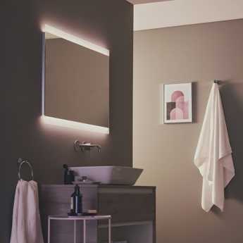 Ideal Standard Bathroom Mirror with Sensor Light and Anti-Steam 700mm H x 1000mm W