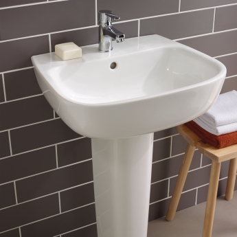 Ideal Standard Calista Single Lever Basin Mixer Tap with Pop Up Waste - Chrome | Product Image