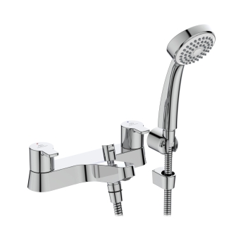 Ideal Standard Calista Dual Control Bath Shower Mixer with Shower Set - Chrome | Product Image