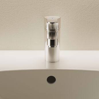 Ideal Standard Cerabase Basin Mixer Tap with Click Waste - Chrome | Product Image