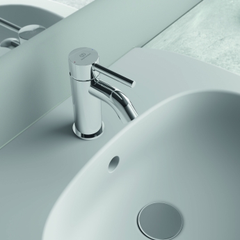 Ideal Standard Ceraline Mini Basin Mixer Tap Without Waste - Chrome | Product Image