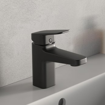 Ideal Standard Ceraplan Basin Mixer Tap - Silk Black | Product Image