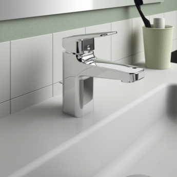 Ideal Standard Ceraplan Basin Mixer Tap with Pop-up Waste - Chrome