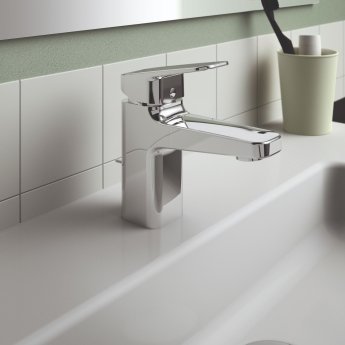 Ideal Standard Ceraplan Basin Mixer Tap with Pop-up Waste - Chrome | Product Image