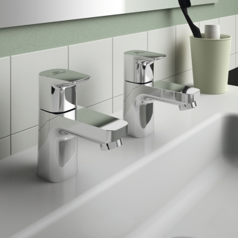 Ideal Standard Ceraplan Basin Pillar Taps Pair - Chrome | Product Image