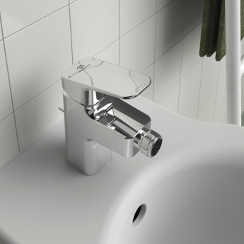 Ideal Standard Ceraplan Bidet Mixer Tap - Chrome | Product Image