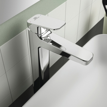 Ideal Standard Ceraplan Tall Basin Mixer Tap - Chrome