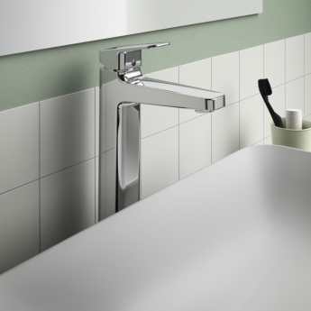 Ideal Standard Ceraplan Tall Basin Mixer Tap - Chrome