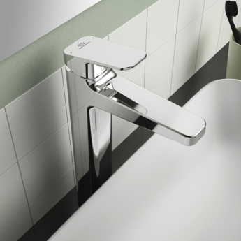 Ideal Standard Ceraplan Tall Basin Mixer Tap - Chrome | Product Image