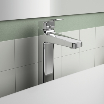 Ideal Standard Ceraplan Tall Basin Mixer Tap - Chrome | Product Image