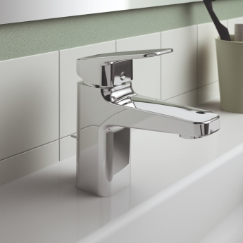 Ideal Standard Ceraplan Basin Mixer Tap with Pop-up Waste and iFix+ - Chrome | Product Image