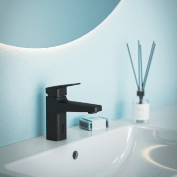 Ideal Standard Ceraplan iX Basin Mixer Tap - Silk Black