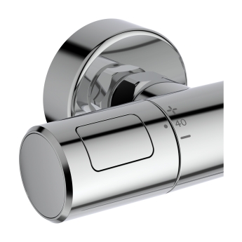 Ideal Standard Ceratherm T25N Thermostatic Bar Shower Mixer with Shower Kit - Chrome | Product Image