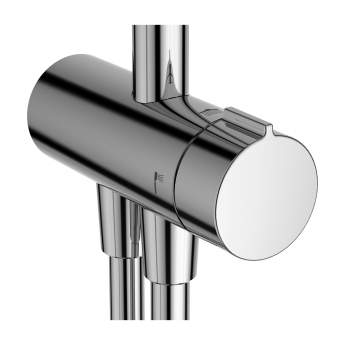 Ideal Standard Ceratwist T25N Shower Kit with Rail and 1.75m Hose - Chrome | Product Image