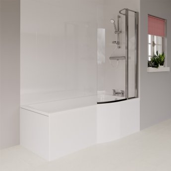 Ideal Standard Concept Air P Shaped Bath E1001 1700mm X 700 800mm Acrylic