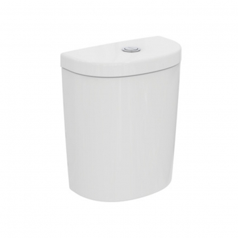 Ideal Standard Concept Arc Close Coupled Toilet Push Button Cistern - Standard Seat White