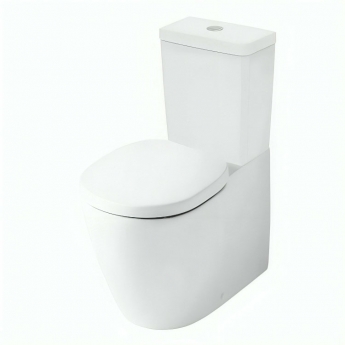 Ideal Standard Concept Cube Back to Wall Close Coupled Toilet (inc Seat)