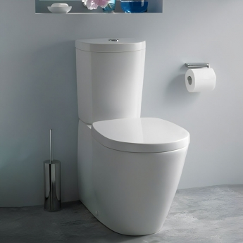 Ideal Standard Concept Arc BTW Close Coupled Toilet with Eco Cistern (inc Soft Close Wrapover Seat)