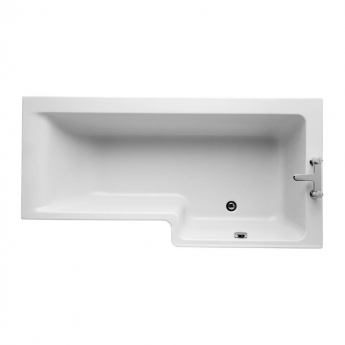 Ideal Standard Concept Idealform L-Shaped Shower Bath Right Hand 1700mm X 700mm/850mm 0 Tap Hole