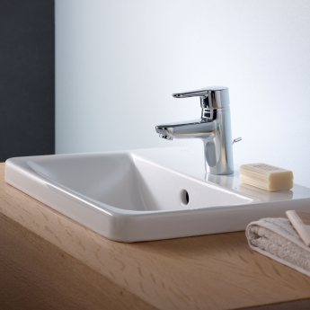 Ideal Standard Concept Cube Countertop Basin 500mm Wide 1 Tap Hole | Product Image