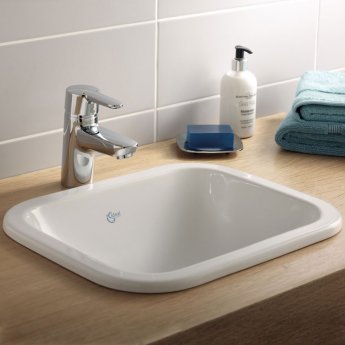 Ideal Standard Concept Cube Countertop Basin 420mm Wide 0 Tap Hole