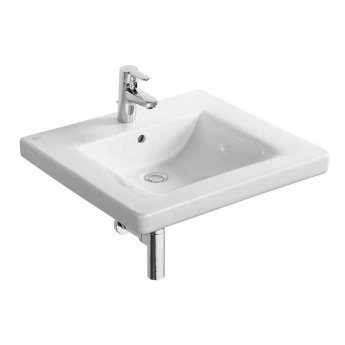 Ideal Standard Concept Doc M Pack with Wall Hung Disabled Toilet and 600mm Basin - White
