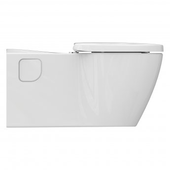 Ideal Standard Concept Freedom Rimless Wall Hung Toilet - Standard Seat