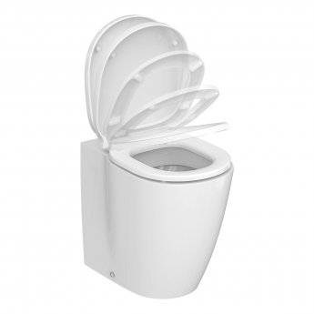 Ideal Standard Concept Freedom Raised Height Back to Wall Toilet - Standard Seat