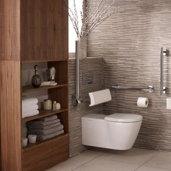 Ideal Standard Concept Freedom Rimless Wall Hung Toilet - Standard Seat