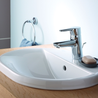 Ideal Standard Concept Oval Countertop Basin 550mm Wide 1 Tap Hole | Product Image