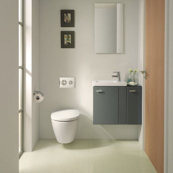 Ideal Standard Concept Space Compact Wall Hung Toilet - Standard Seat and Cover White