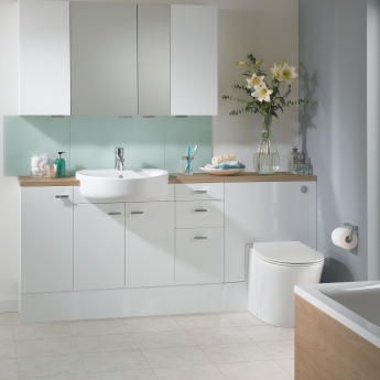Ideal Standard Concept Sphere Semi-Countertop Basin 550mm Wide 1 Tap Hole | Product Image