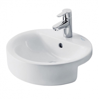 Ideal Standard Concept Sphere Semi-Countertop Basin 450mm Wide 1 Tap Hole