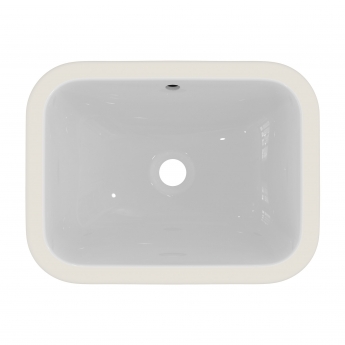 Ideal Standard Connect Undermount Countertop Basin 500mm Wide - 0 Tap Hole