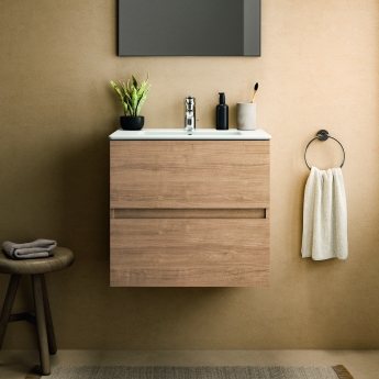 Ideal Standard Eurovit+ 600mm 2-Drawer Wall Hung Vanity Unit | Product Image