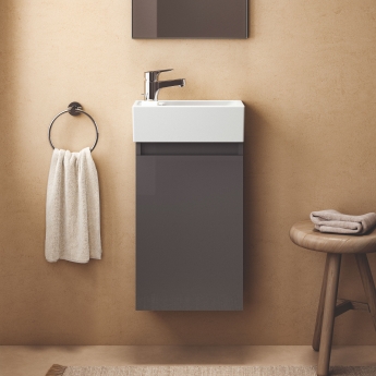 Ideal Standard Eurovit+ 350mm 1-Door Wall Hung Vanity Unit | Product Image