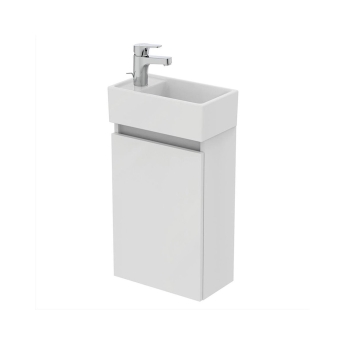 Ideal Standard Eurovit+ 350mm 1-Door Wall Hung Vanity Unit | Product Image