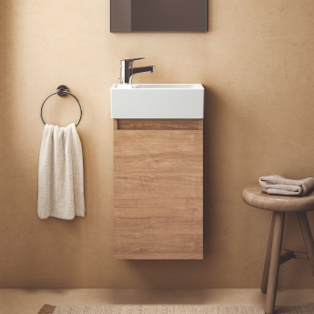 Ideal Standard Eurovit+ 350mm 1-Door Wall Hung Vanity Unit | Product Image