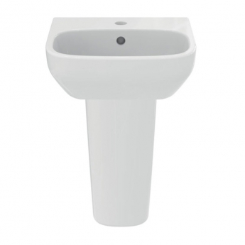 Ideal Standard I.Life A Basin and Semi Pedestal 400mm Wide - 1 Tap Hole