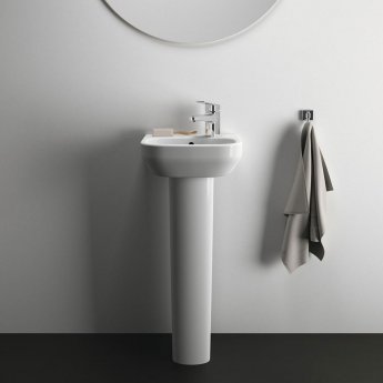 Ideal Standard I.Life A Basin and Full Pedestal 350mm Wide - 1 RH Tap Hole