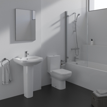 Ideal Standard I.Life A Basin and Full Pedestal 550mm Wide - 1 Tap Hole