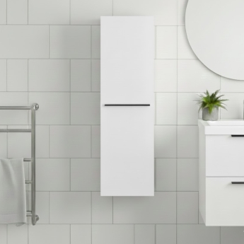 Ideal Standard I.Life A 400mm 1-Door Tall Storage Unit | Product Image