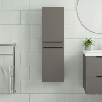 Ideal Standard I.Life A 400mm 2-Door Tall Storage Unit | Product Image