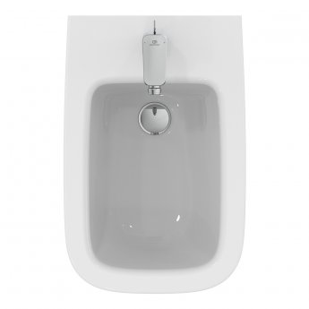 Ideal Standard I.Life A Back to Wall Bidet 360mm Wide - 1 Tap Hole